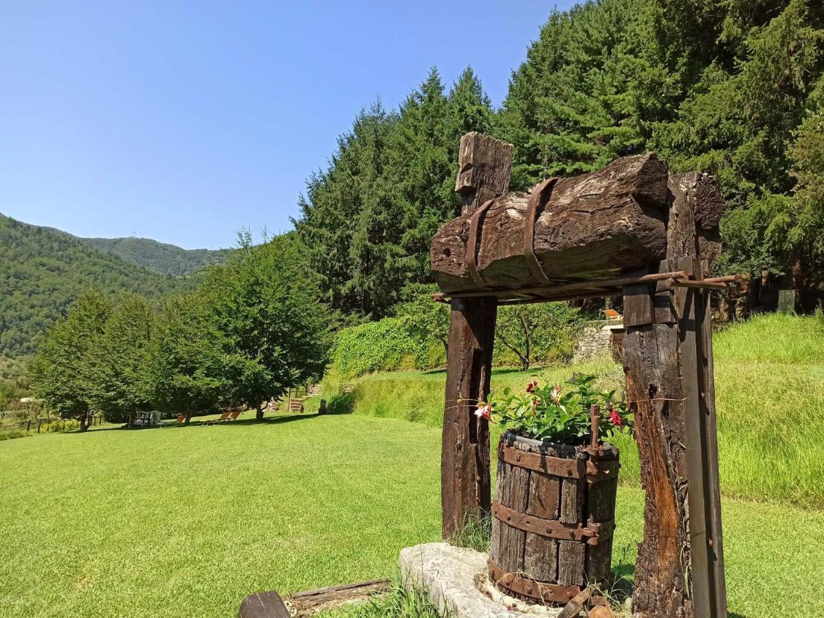 Il Bosco Di Campo Marzano Rooms & Apartments Borzonasca Exteriör bild